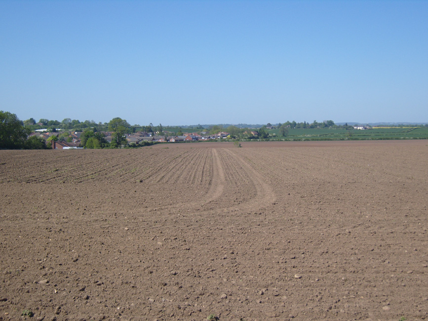 View of development site to the east of Thurmaston